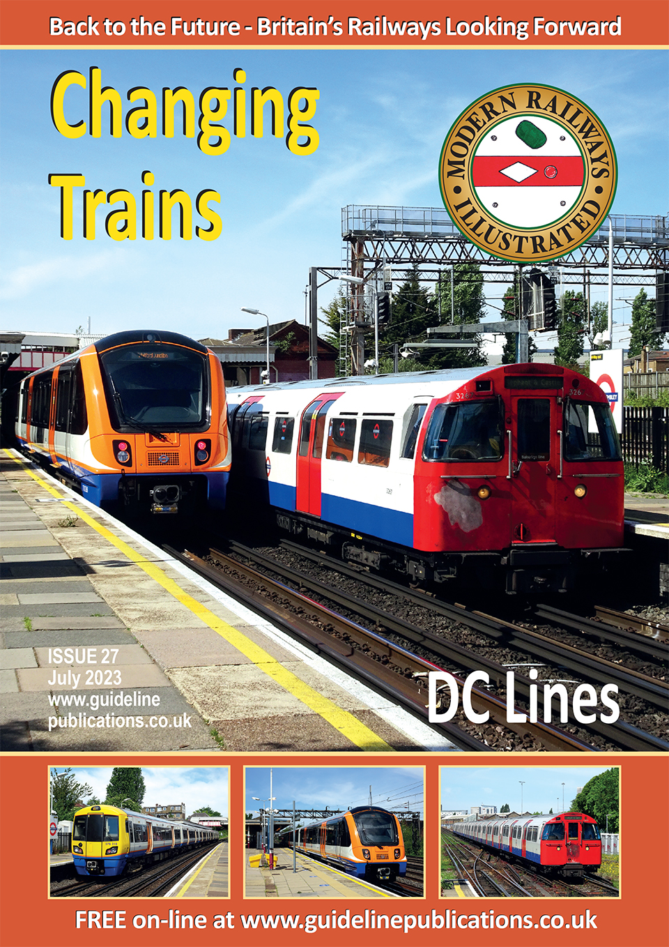 Guideline Publications Ltd Modern Railways Illustrated July 23 - Digital Only July23 